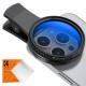 K&F Concept 52mm Clip-on CPL Phone Camera Lens Filter Kit